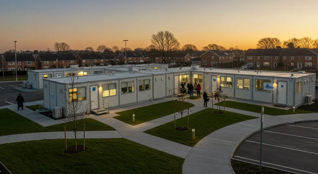 Modular emergency hospital unit