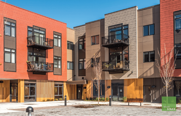 Prefabricated student housing block
